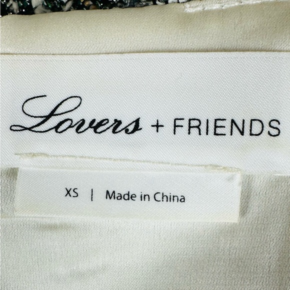 Lovers + Friends Textured Tweed Mini Dress Size XS - Picture 4 of 6